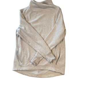 Athleta Light Gray Women's Turtleneck Sweater